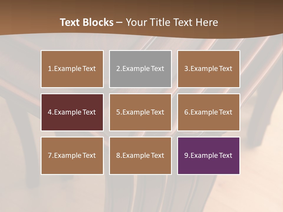 Background Room Object PowerPoint Template