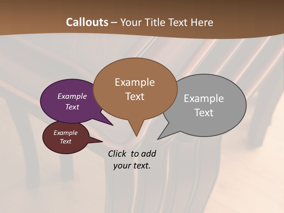 Background Room Object PowerPoint Template