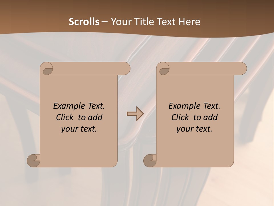 Background Room Object PowerPoint Template