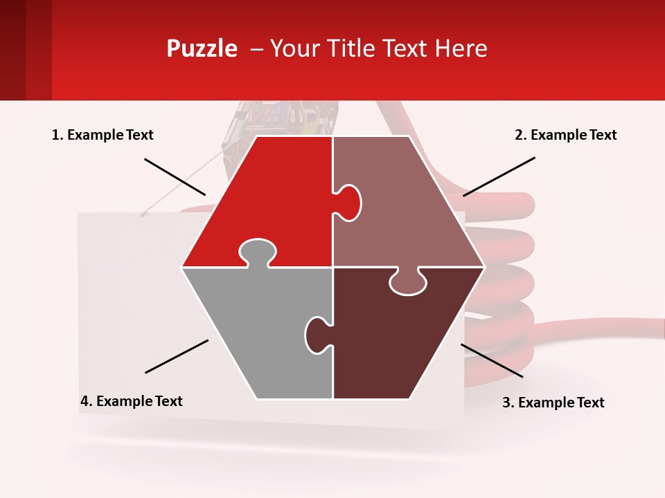 Internet Object Link PowerPoint Template