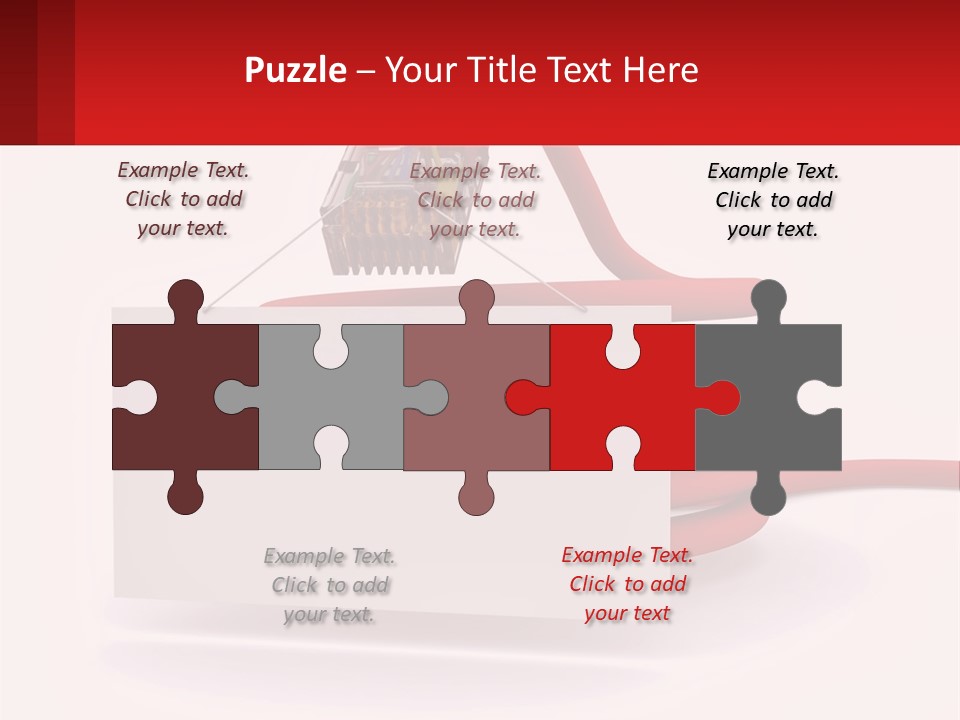 Internet Object Link PowerPoint Template