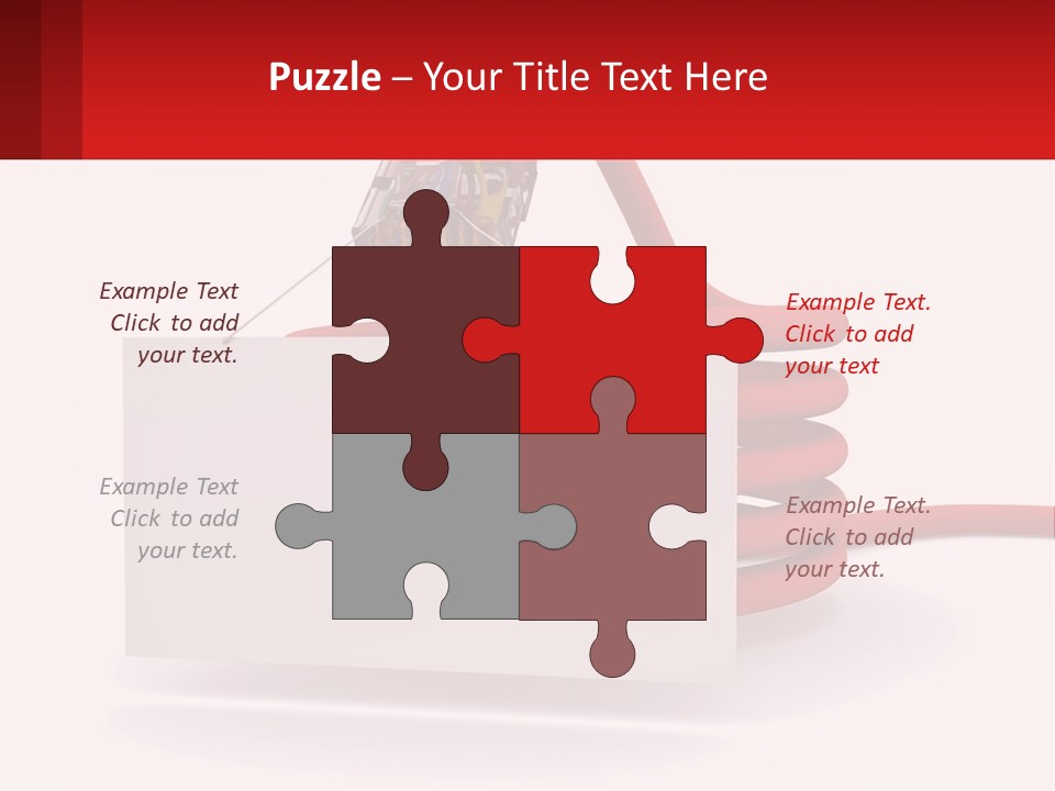 Internet Object Link PowerPoint Template