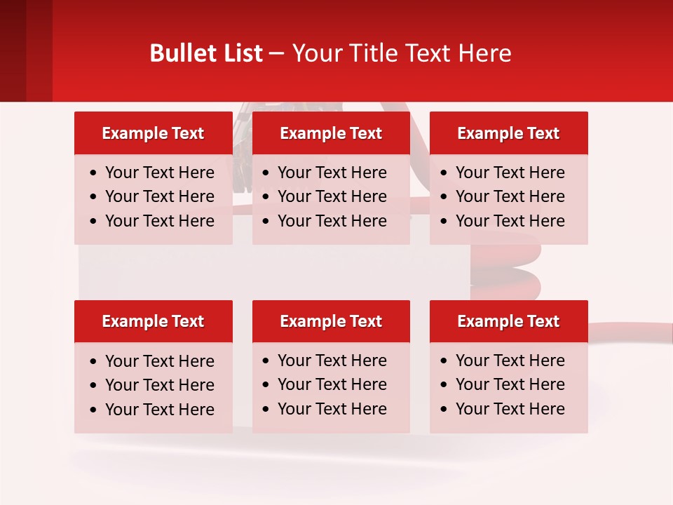 Internet Object Link PowerPoint Template