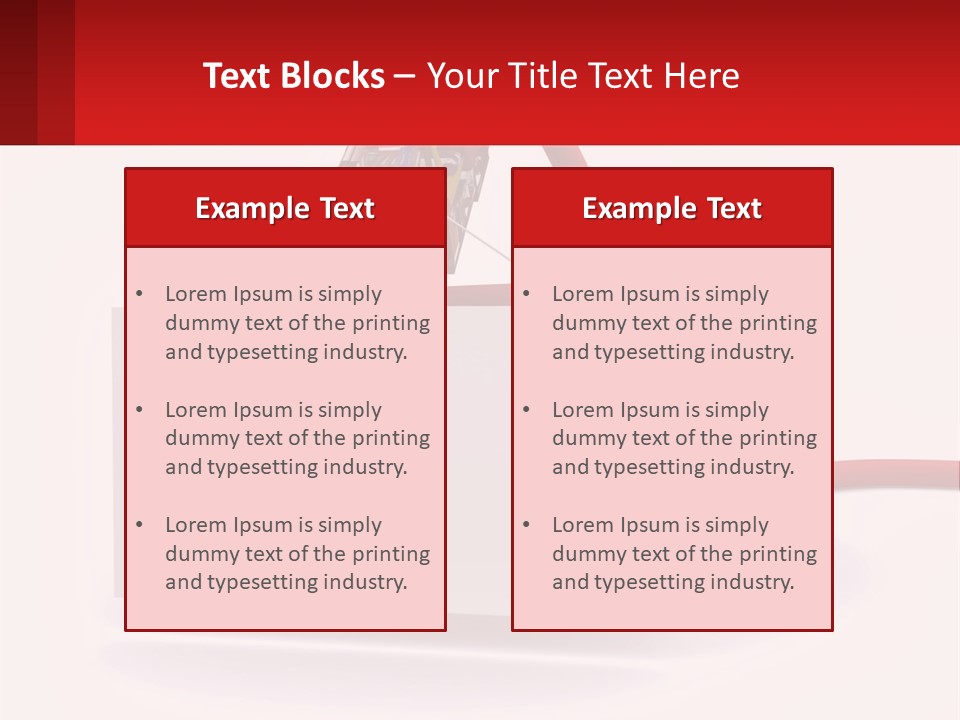 Internet Object Link PowerPoint Template