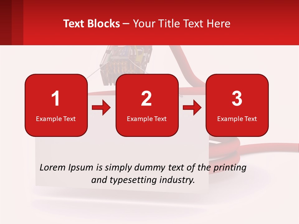Internet Object Link PowerPoint Template