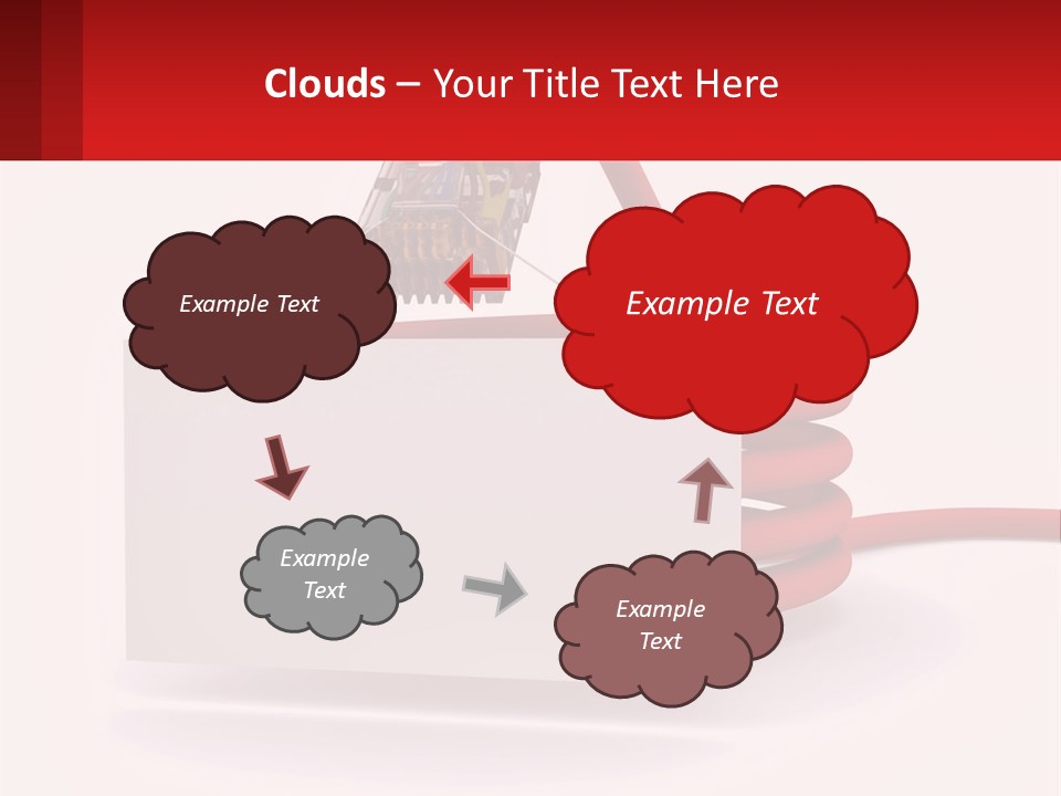 Internet Object Link PowerPoint Template