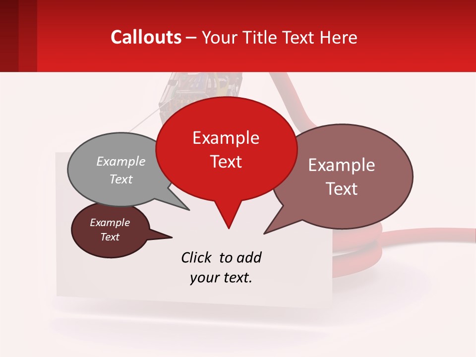 Internet Object Link PowerPoint Template