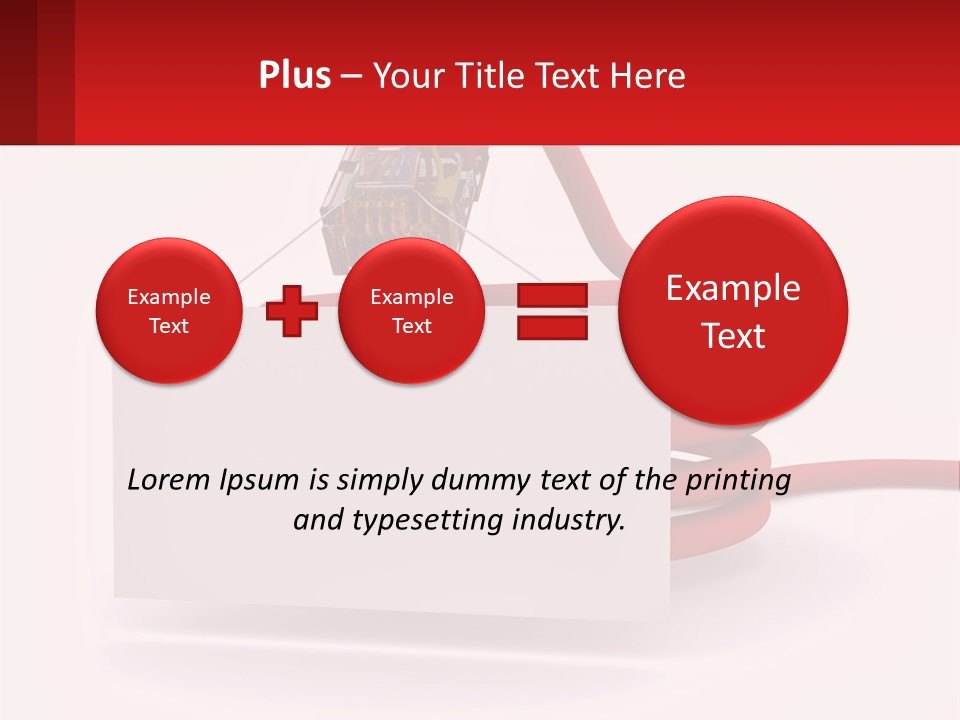 Internet Object Link PowerPoint Template