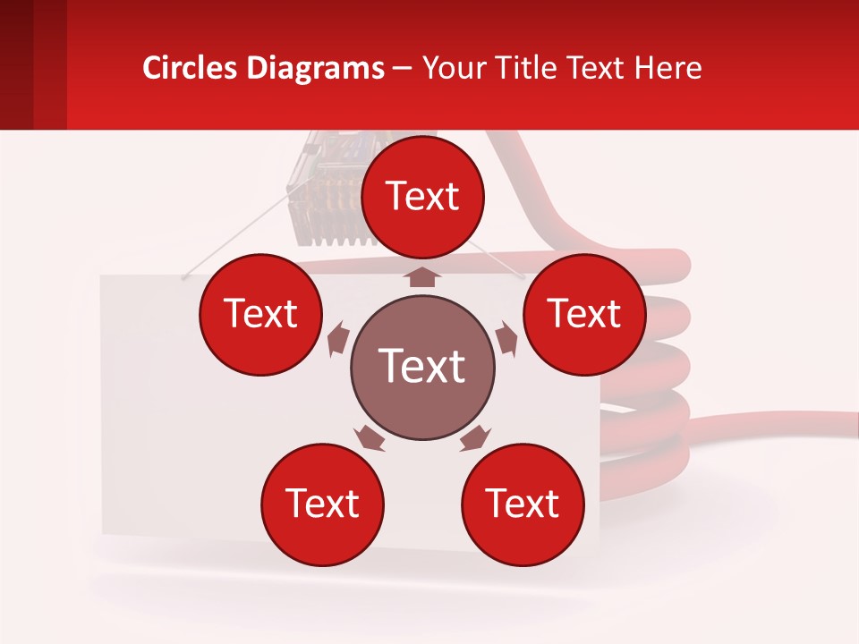 Internet Object Link PowerPoint Template