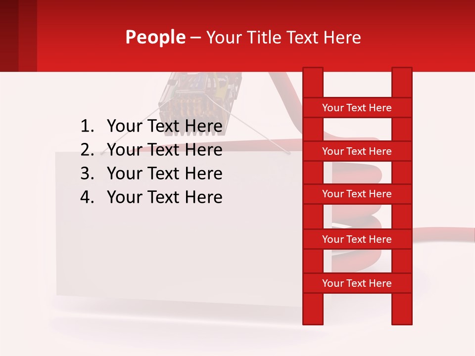 Internet Object Link PowerPoint Template