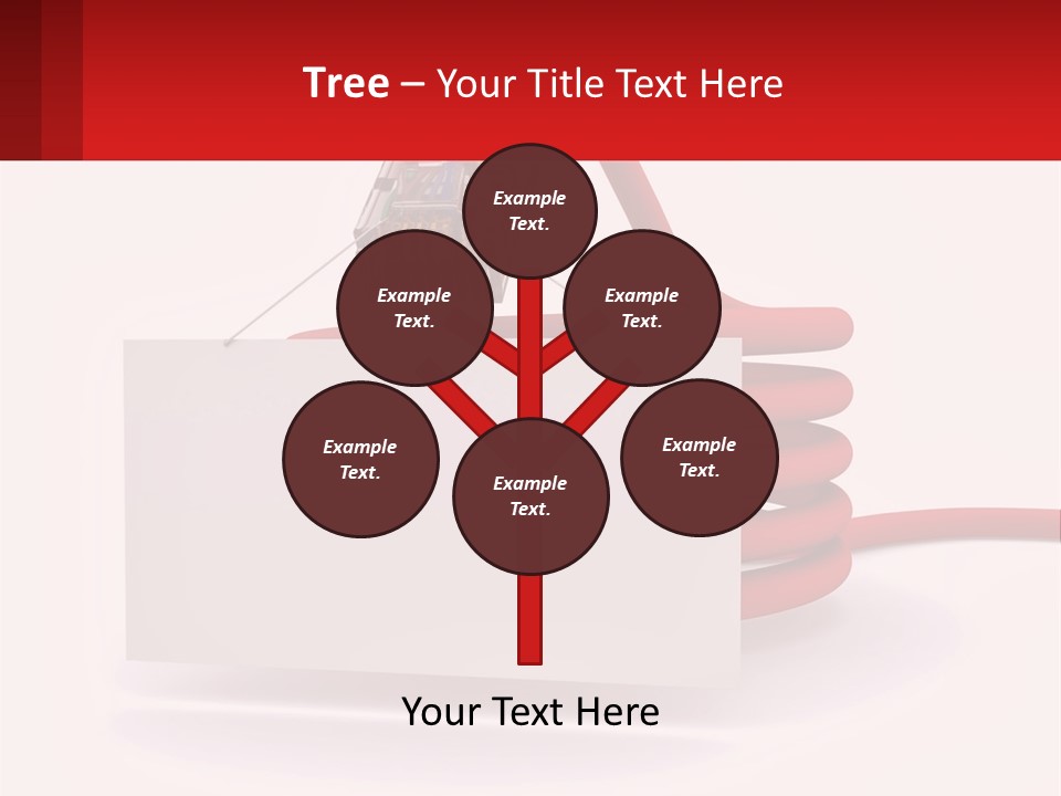 Internet Object Link PowerPoint Template
