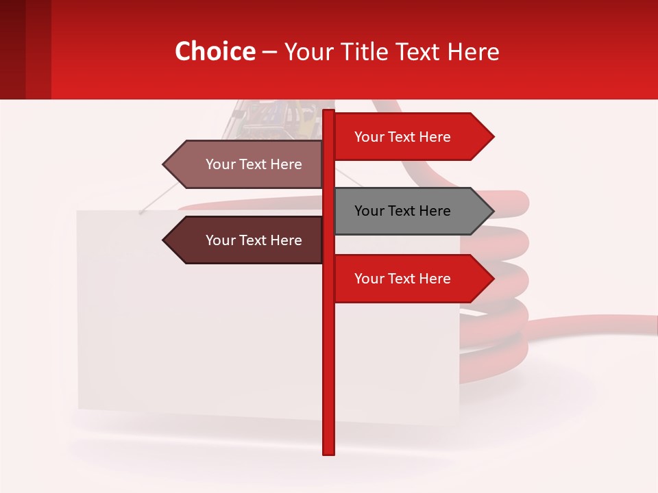 Internet Object Link PowerPoint Template