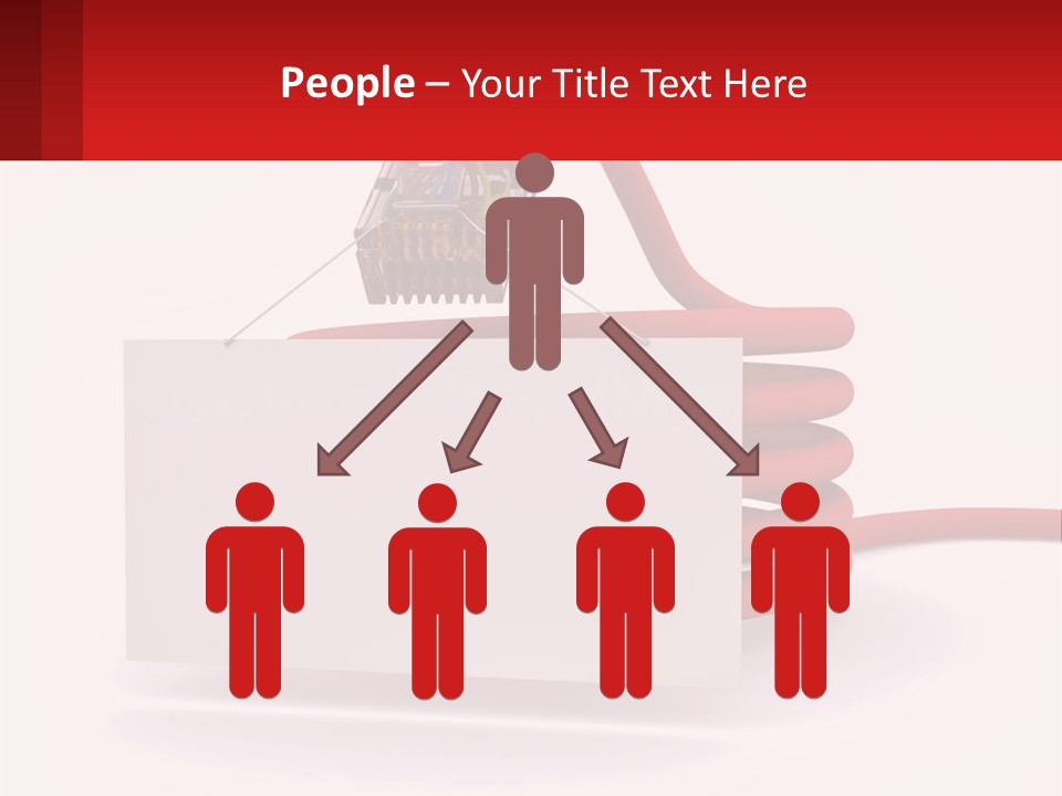 Internet Object Link PowerPoint Template