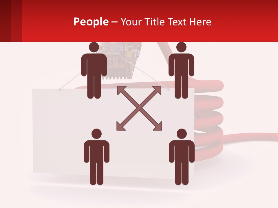 Internet Object Link PowerPoint Template