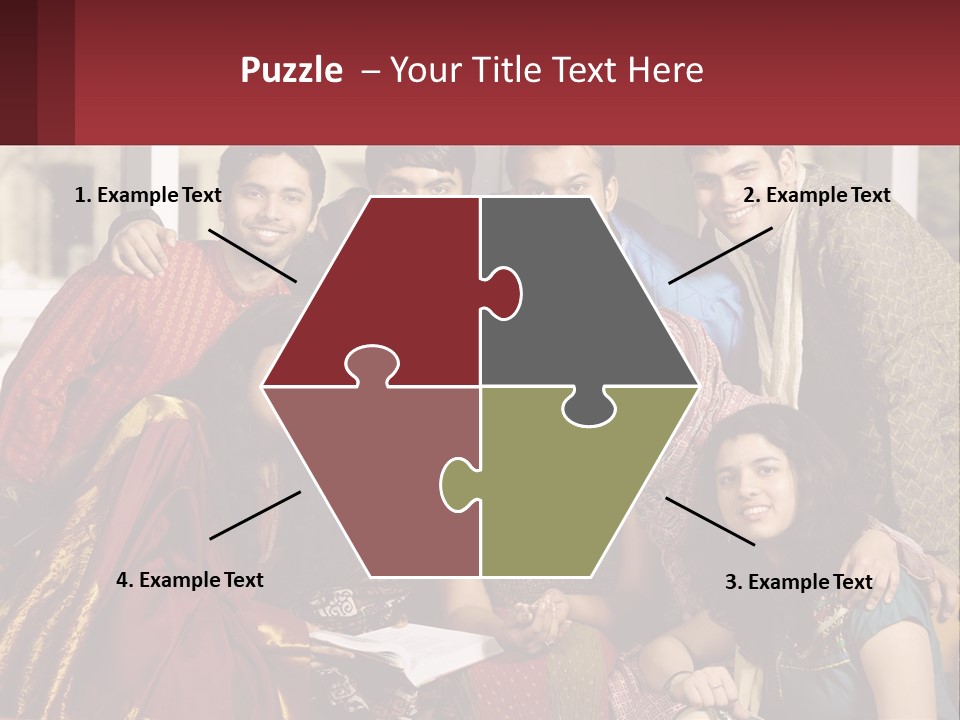 Adult University Women PowerPoint Template