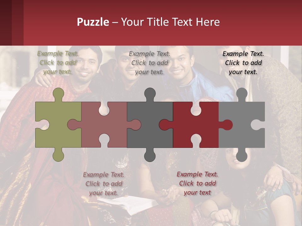 Adult University Women PowerPoint Template