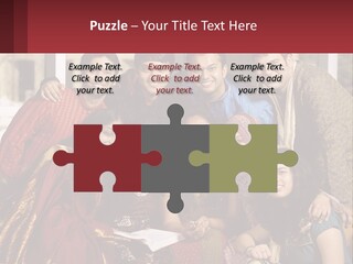 Adult University Women PowerPoint Template