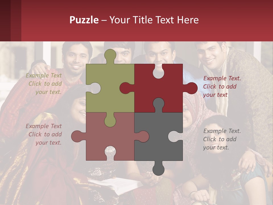 Adult University Women PowerPoint Template