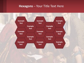 Adult University Women PowerPoint Template