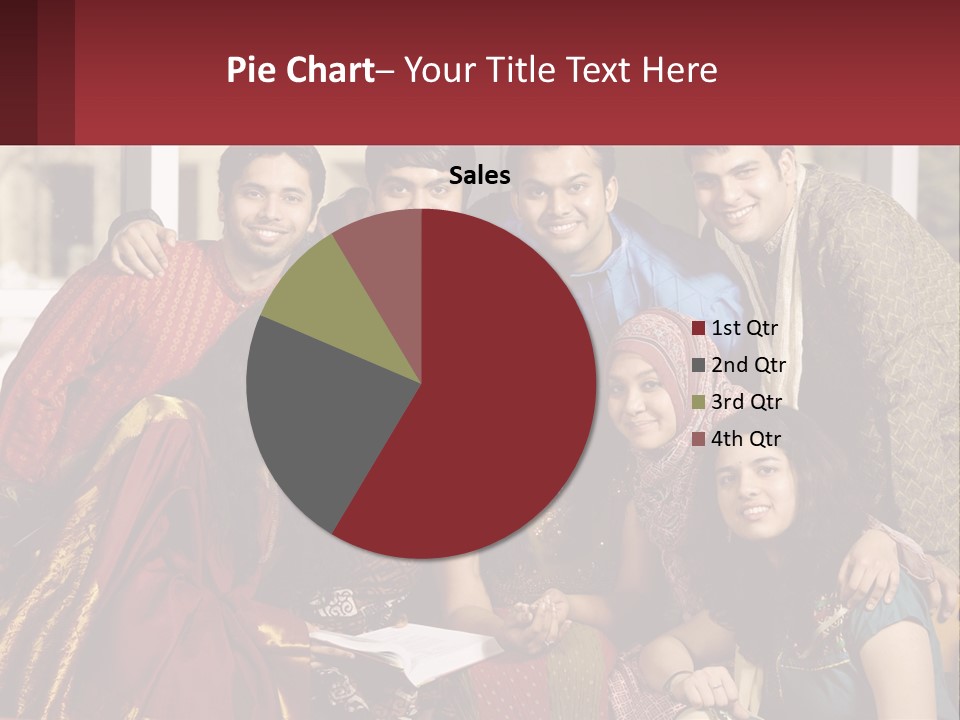 Adult University Women PowerPoint Template
