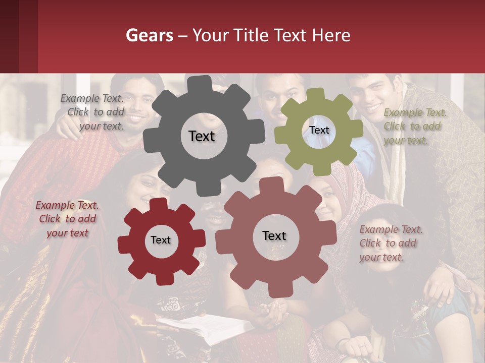 Adult University Women PowerPoint Template