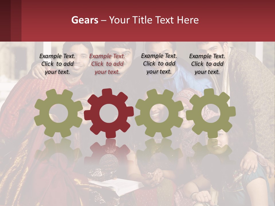 Adult University Women PowerPoint Template