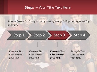 Adult University Women PowerPoint Template