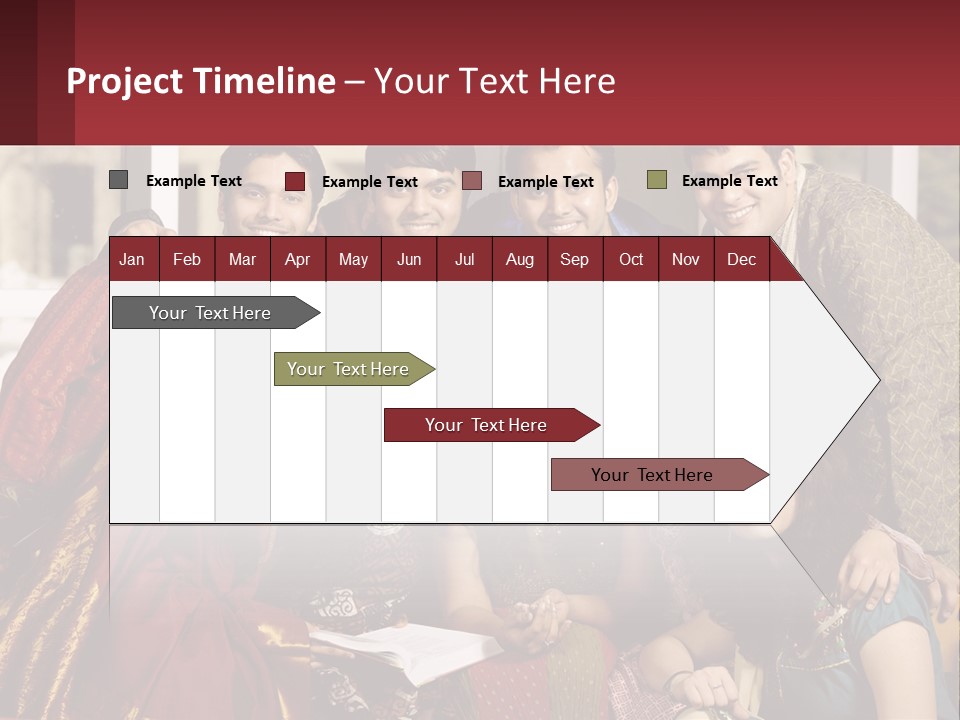 Adult University Women PowerPoint Template