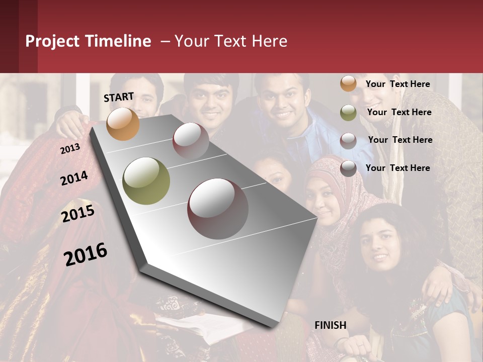 Adult University Women PowerPoint Template