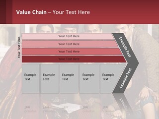 Adult University Women PowerPoint Template