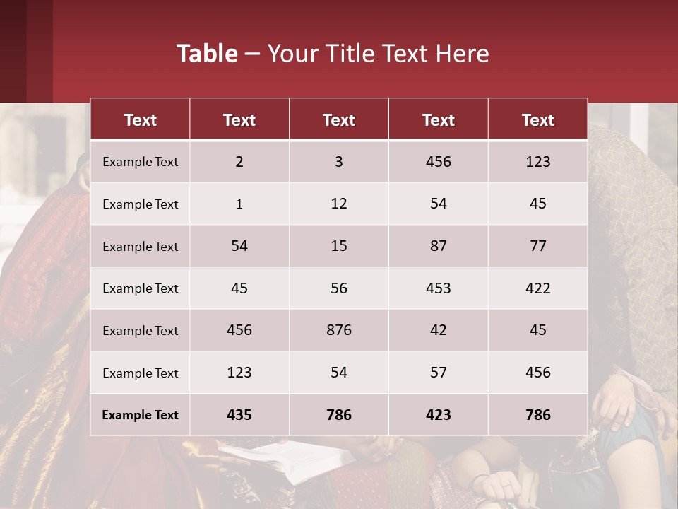 Adult University Women PowerPoint Template