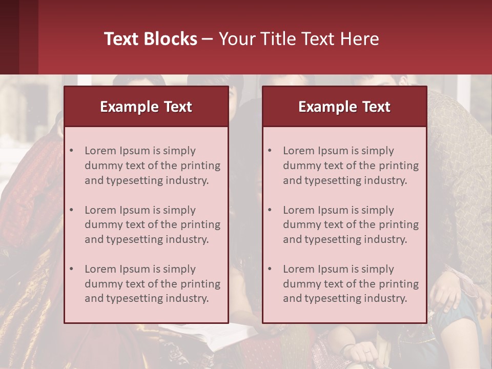 Adult University Women PowerPoint Template