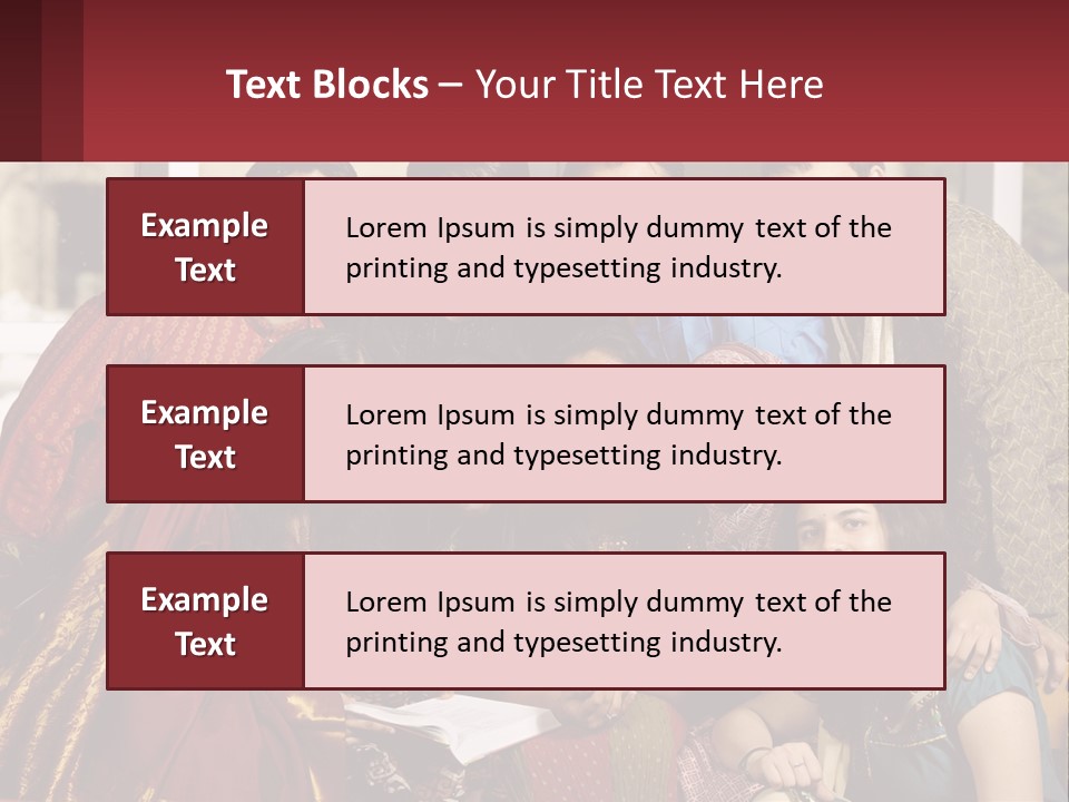 Adult University Women PowerPoint Template