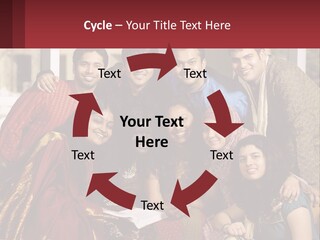 Adult University Women PowerPoint Template