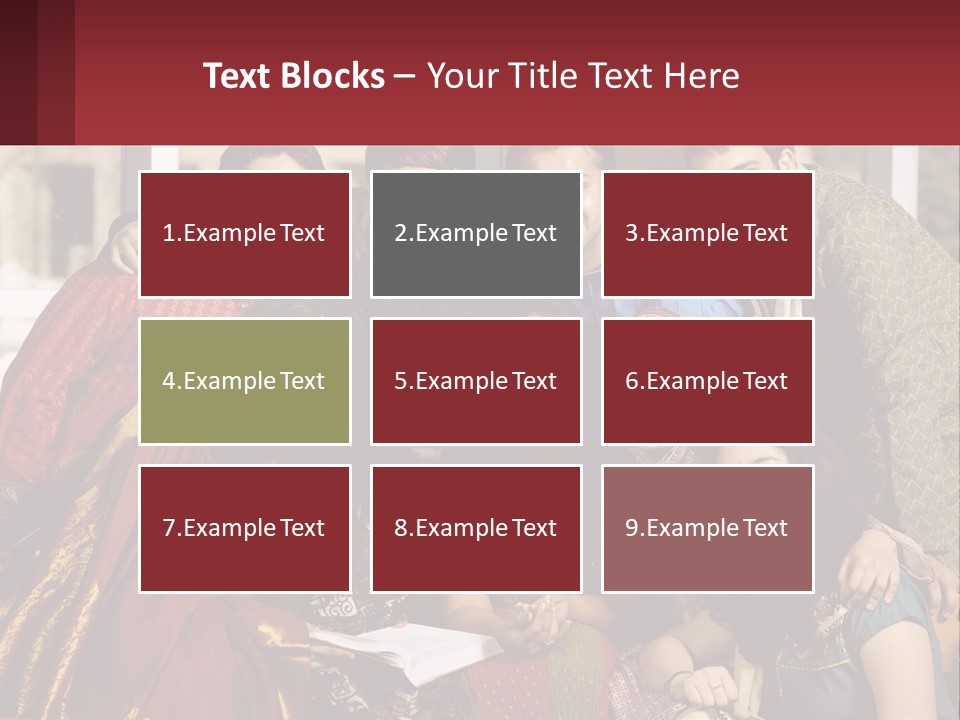 Adult University Women PowerPoint Template