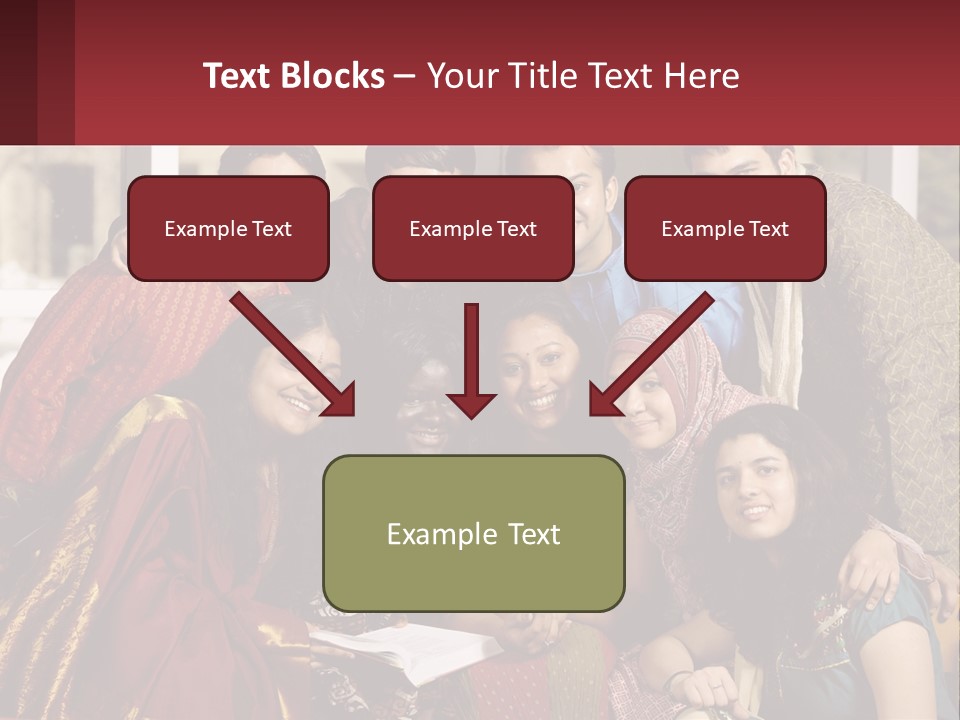 Adult University Women PowerPoint Template