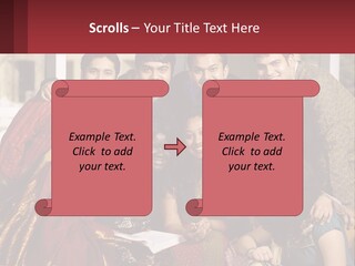 Adult University Women PowerPoint Template