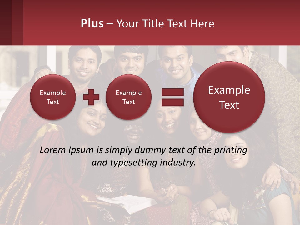 Adult University Women PowerPoint Template