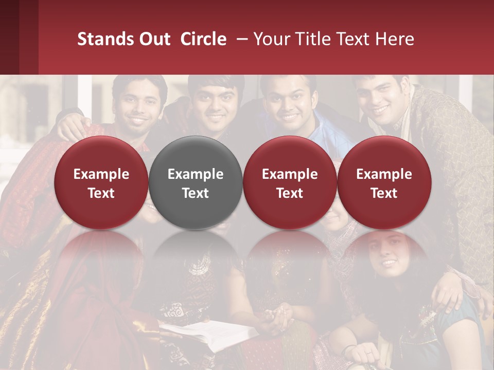 Adult University Women PowerPoint Template