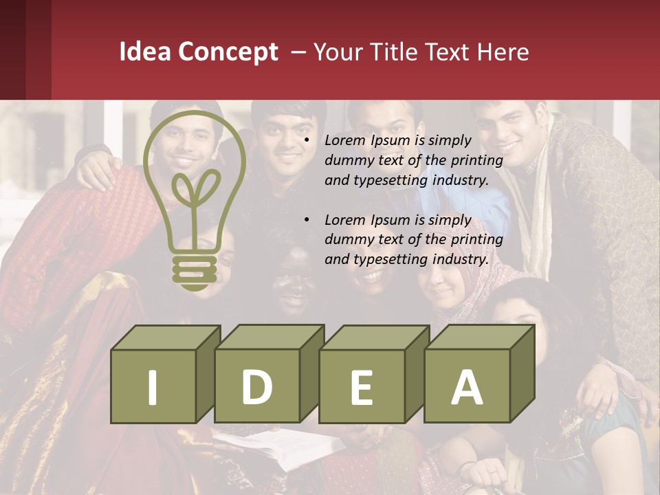 Adult University Women PowerPoint Template