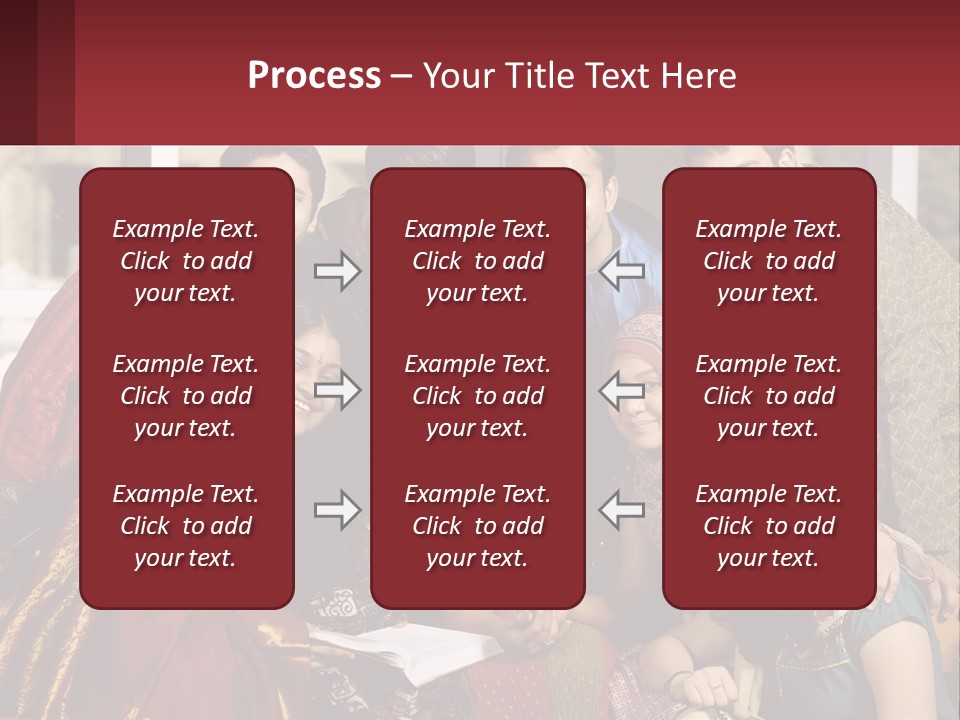 Adult University Women PowerPoint Template