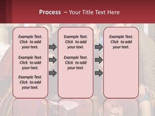 Adult University Women PowerPoint Template