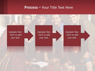 Adult University Women PowerPoint Template