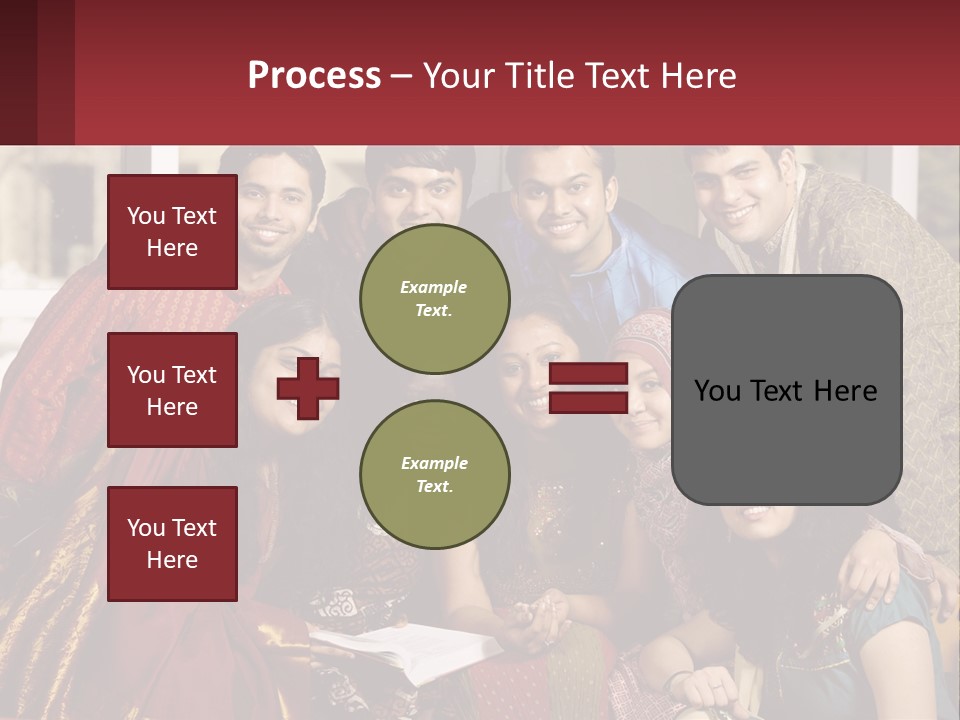 Adult University Women PowerPoint Template