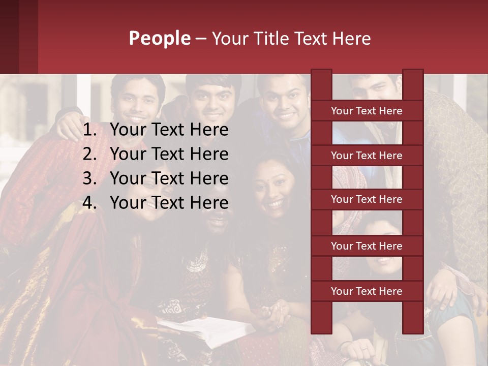 Adult University Women PowerPoint Template