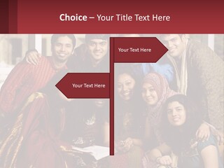 Adult University Women PowerPoint Template