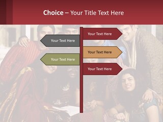 Adult University Women PowerPoint Template