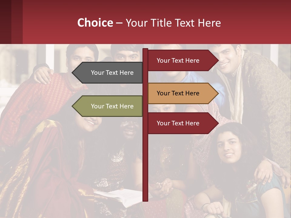 Adult University Women PowerPoint Template