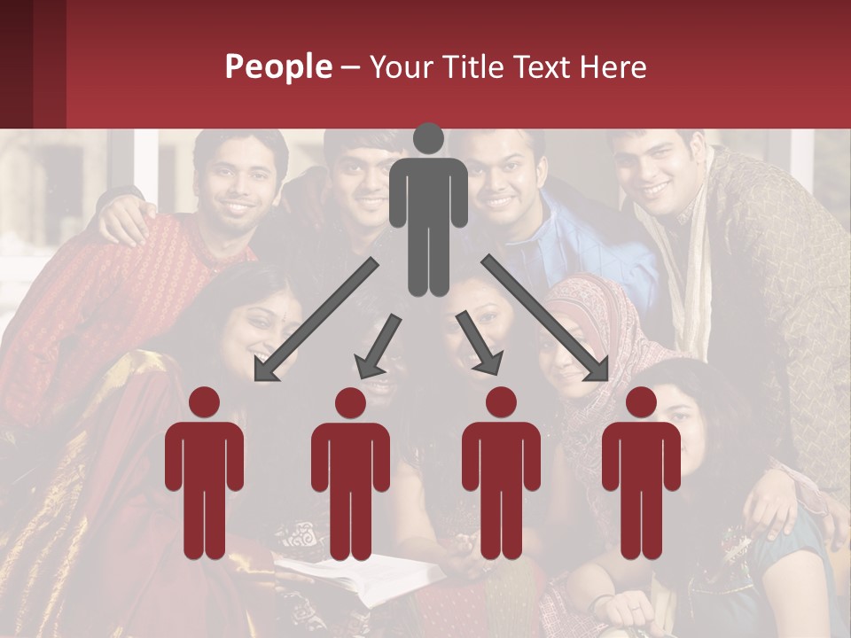 Adult University Women PowerPoint Template