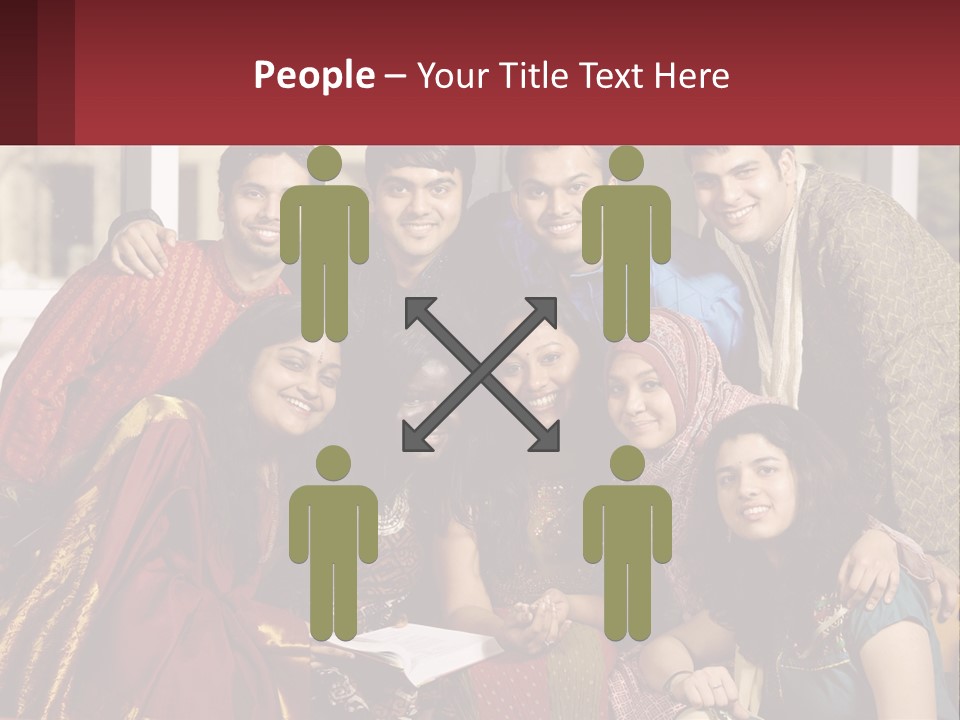 Adult University Women PowerPoint Template